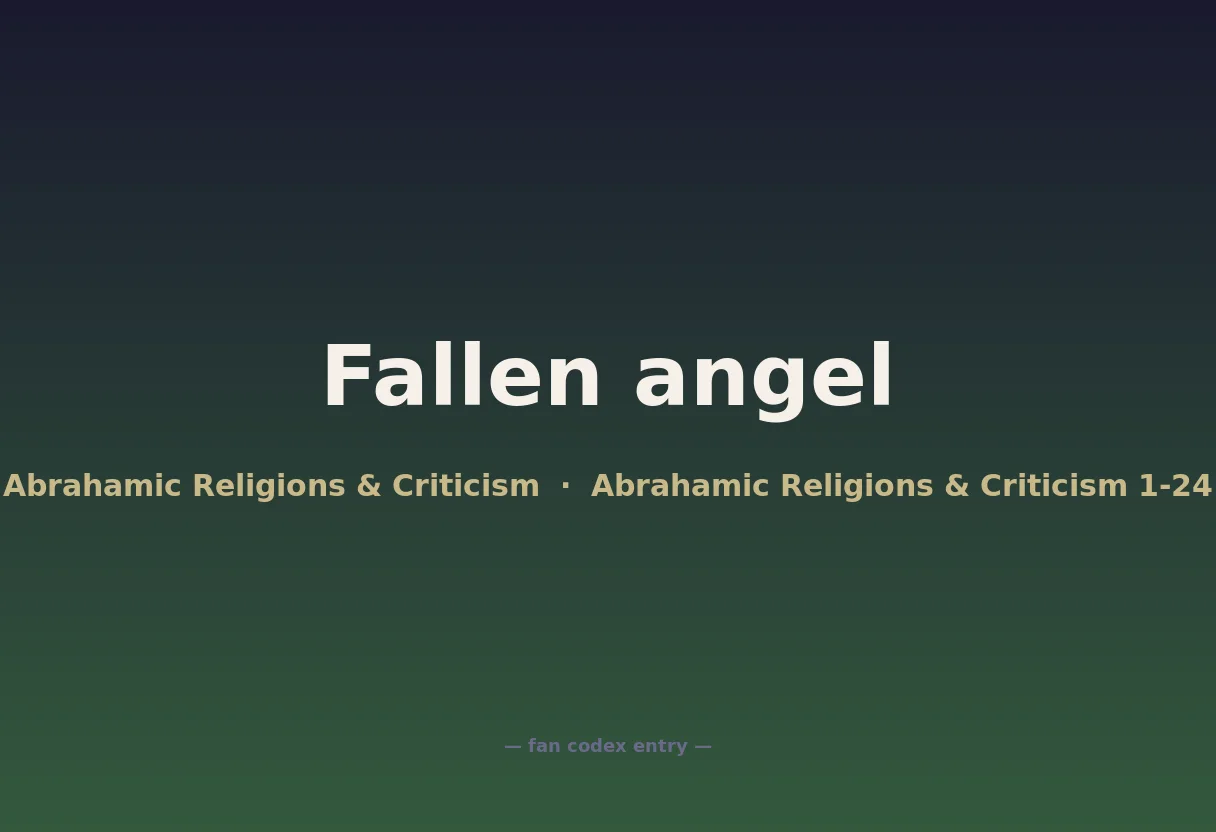 Fallen angel
