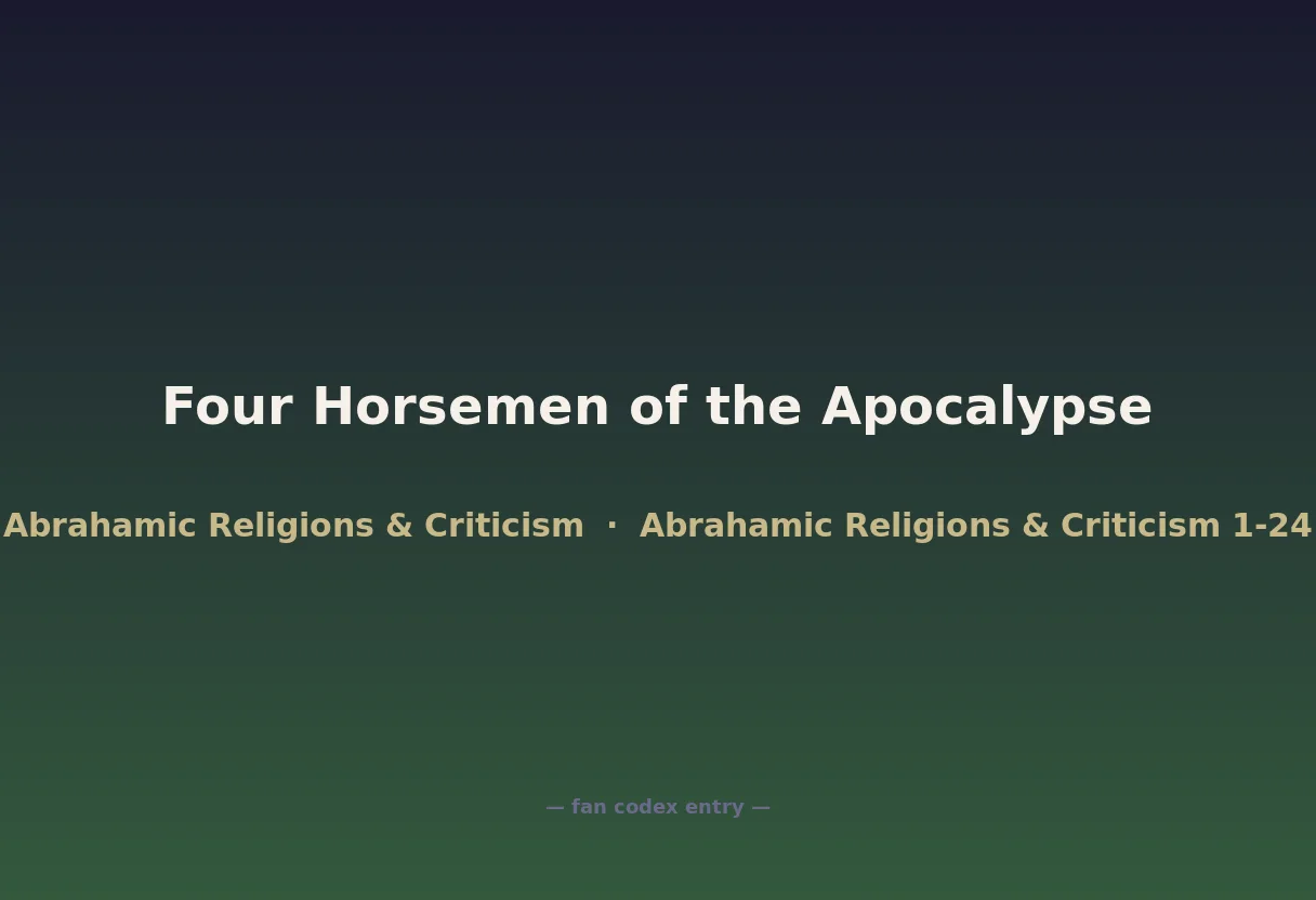 Four Horsemen of the Apocalypse