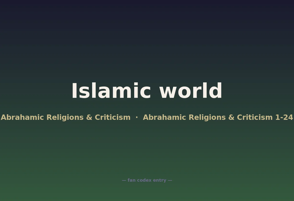 Islamic world